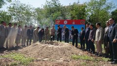 老挝苏发努冯大学孔子学院举办“云南援建中文教学楼”奠基仪式